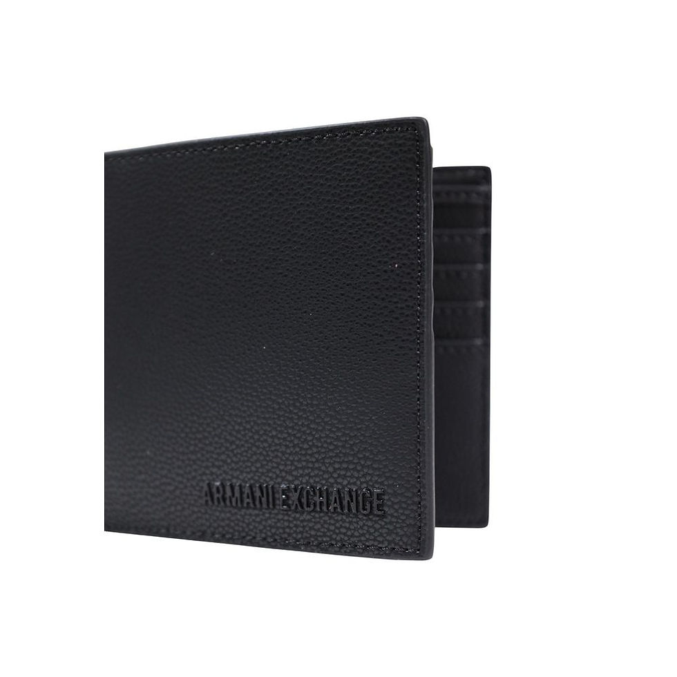 Thumbnail: Armani Exchange Black Polyester Wallet