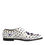 Thumbnail: Dolce & Gabbana White Leather Crystals Embellished Dress  Shoes