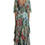 Thumbnail: Dolce & Gabbana Blue Floral Print Tiered Long Maxi Dress