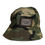 Thumbnail: Dolce & Gabbana Green Camouflage Polyamide Logo Bucket Cap Hat