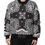 Thumbnail: Dolce & Gabbana Black White Bandana Print Bomber Jacket