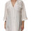 Thumbnail: Dolce & Gabbana White Silk Collared 3/4 Sleeves Blouse Top