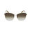 Thumbnail: Longchamp Gold Metal Sunglasses