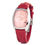 Thumbnail: Chronotech Multicolor Leather Dress Watch