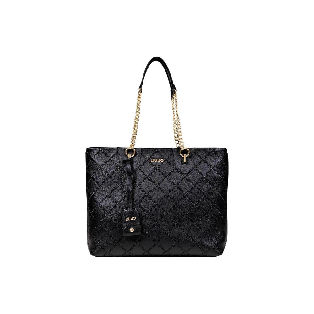 Liu Jo Black Polyethylene Handbag