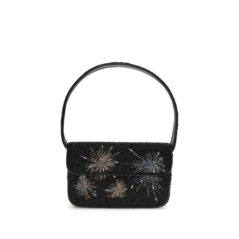 Staud Multicolor Rayon Shoulder Bag