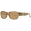 Thumbnail: Hally&Son Brown Plastic Sunglasses