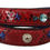 Thumbnail: Dolce & Gabbana Red Exotic Leather Crystals Shoulder Strap
