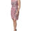 Thumbnail: Dolce & Gabbana Pink Floral Lace Sleeveless Sheath Dress