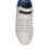 Thumbnail: Dolce & Gabbana White Blue Logo Portofino Sneakers Shoes
