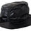 Thumbnail: Dolce & Gabbana Black Quilted Faux Leather Women Bucket Cap Hat