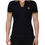 Thumbnail: Dolce & Gabbana Black Cashmere Crown Logo Men Polo T-shirt