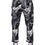Thumbnail: Dolce & Gabbana Gray Banana Leaf Cotton Stretch Capri Pants