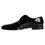 Thumbnail: Dolce & Gabbana Black Calfskin Leather Derby Men Dress Shoes