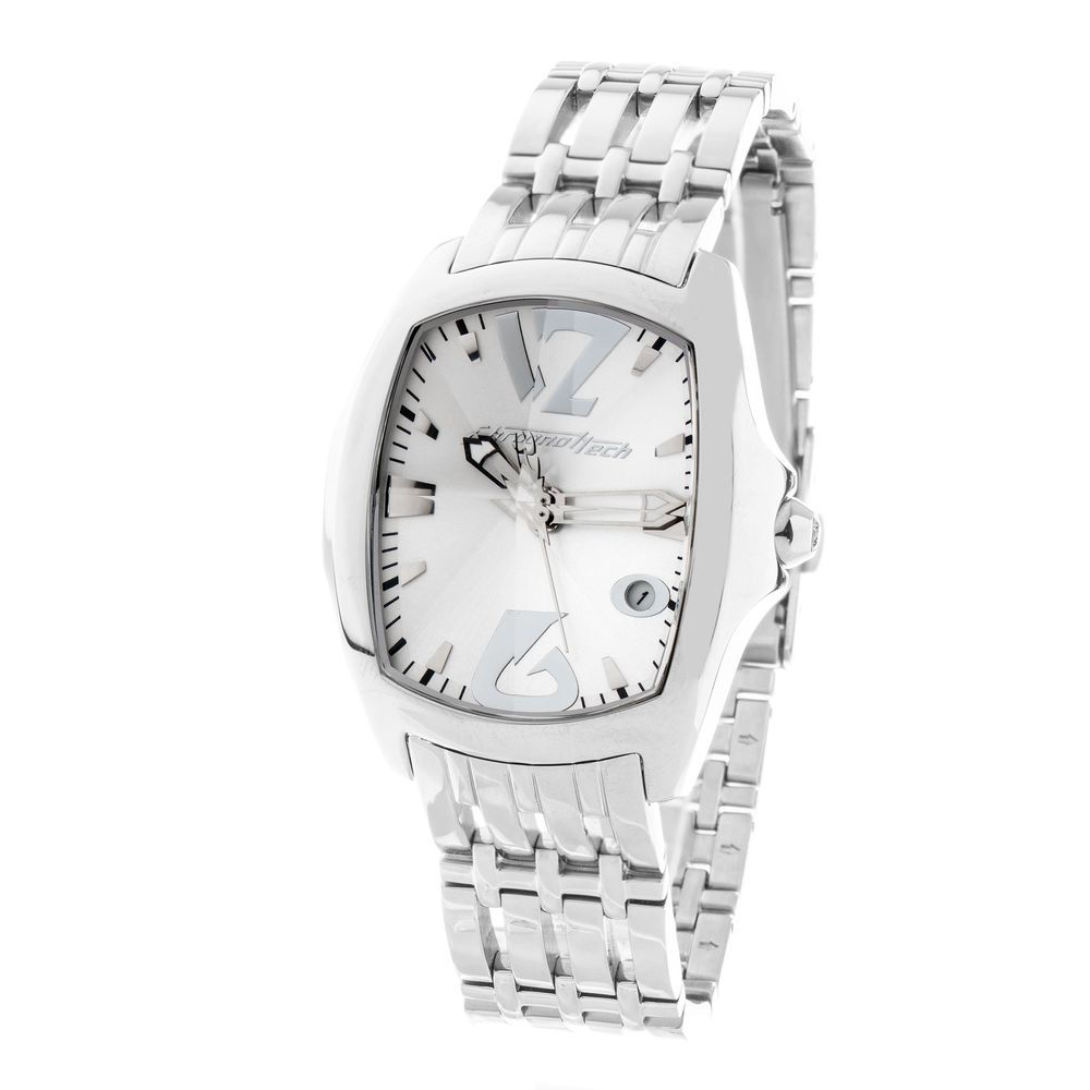 Chronotech Silver Stainless Steel Dress Watch