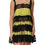 Thumbnail: Dolce & Gabbana Yellow Black Babydoll Chemise Lingerie Dress
