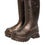 Thumbnail: Dolce & Gabbana Metallic Bronze Pull On Rain Boots Shoes