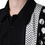 Thumbnail: Dolce & Gabbana Black White Polka Dot Collared Polo T-shirt
