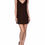 Thumbnail: Ermanno Scervino Beachwear Brown Cotton Stretch Tunic Dress