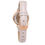 Thumbnail: Folli Follie Beige Leather Dress Watch