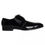 Thumbnail: Dolce & Gabbana Black Patent Leather Derby Men Dress Shoes