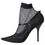 Thumbnail: Dolce & Gabbana Black Tulle Stretch Boots Pumps Shoes