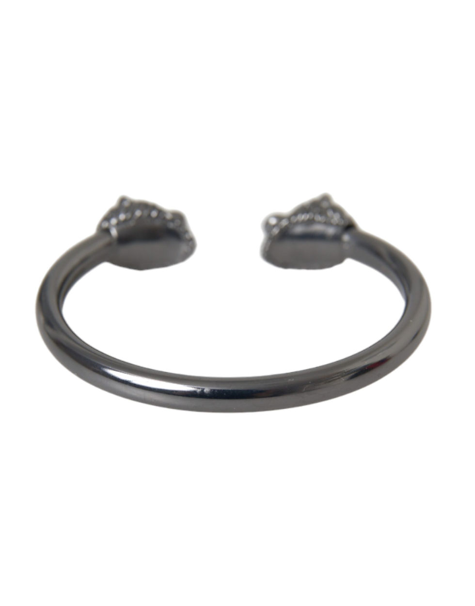 Thumbnail: Nialaya Black Rhodium Lion Bangle Bracelet Women
