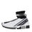 Thumbnail: Dolce & Gabbana White Black Sorrento Socks Sneakers Shoes