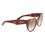 Thumbnail: Ferragamo Brown Acetate Sunglasses