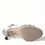 Thumbnail: Dolce & Gabbana Silver Crystal Ankle Strap Sandals Shoes