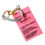 Thumbnail: Dolce & Gabbana Pink Silicone DG Logo Gold Brass Keychain