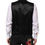 Thumbnail: Dolce & Gabbana Black Wool Dress Formal Men Waistcoat Vest