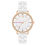 Thumbnail: Juicy Couture White Metal Dress Watch