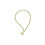Thumbnail: Chiara Ferragni Gold Stainless Steel Necklace