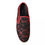 Thumbnail: Dolce & Gabbana Black Red Lace Slip On Low Top Sneakers Shoes