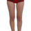 Thumbnail: Dolce & Gabbana Red Silk Roses Sicily Shorts