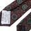 Thumbnail: Dolce & Gabbana Maroon Floral 100% Silk Adjustable Men Tie