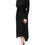 Thumbnail: Dolce & Gabbana Black Wool Long Sleeves Sheath Midi Dress