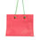 Thumbnail: Alberta Ferretti Pink Leather Weekend Wednesday Shopping Tote Bag