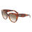 Thumbnail: Ferragamo Brown Acetate Sunglasses