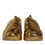 Thumbnail: Dolce & Gabbana Gold Daymaster Leather Low Top Sneakers Shoes