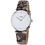 Thumbnail: Cluse Beige Leather Dress Watch