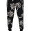 Thumbnail: Dolce & Gabbana Black Tree Cotton Stretch Pants