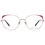 Thumbnail: Emilio Pucci Rose Gold Metal Glasses (Frames)