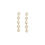 Thumbnail: Chloé Gold Brass Earrings