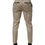 Thumbnail: Dolce & Gabbana Beige Black Striped Cotton Slim Fit Trousers Pants
