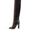 Thumbnail: Dolce & Gabbana Brown Python Snakeskin Print Riding Boots Shoes