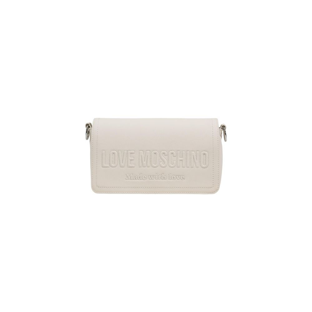 Love Moschino Beige Polyethylene Handbag