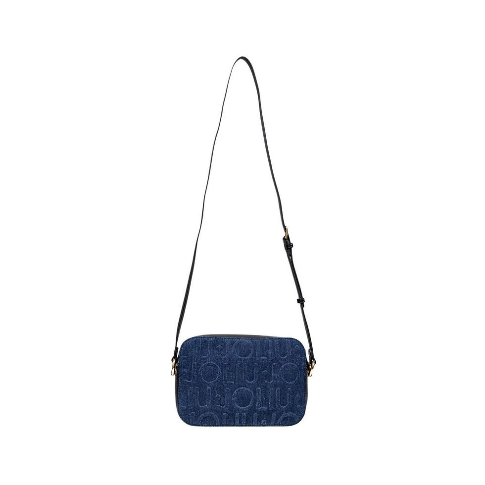 Thumbnail: Liu Jo Blue Cotton Handbag