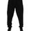 Thumbnail: Dolce & Gabbana Black Cotton Logo Tape Men Jogger Pants